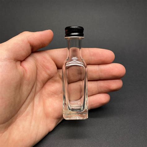 Glass bottle before